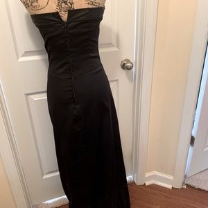Black long dress